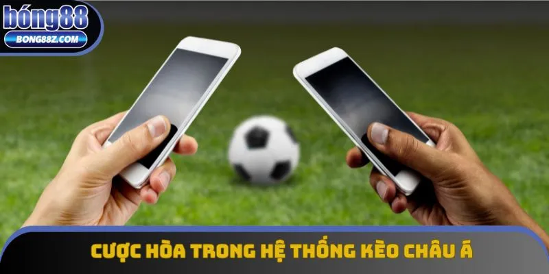 Cược hòa trong hệ thống kèo Châu Á